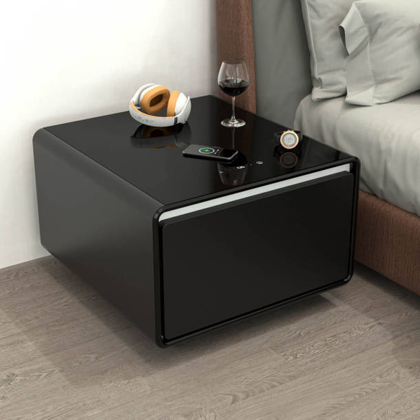 Sobro Smart End Table with BuiltIn Outlets & Reviews Wayfair